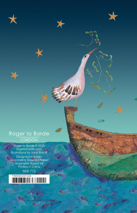 Roger la Borde Christmas Tree Notecard featuring artwork by Jane Ray