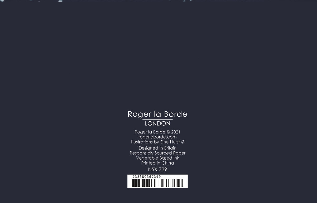 Roger la Borde Mondoodle Notecard featuring artwork by Elise Hurst