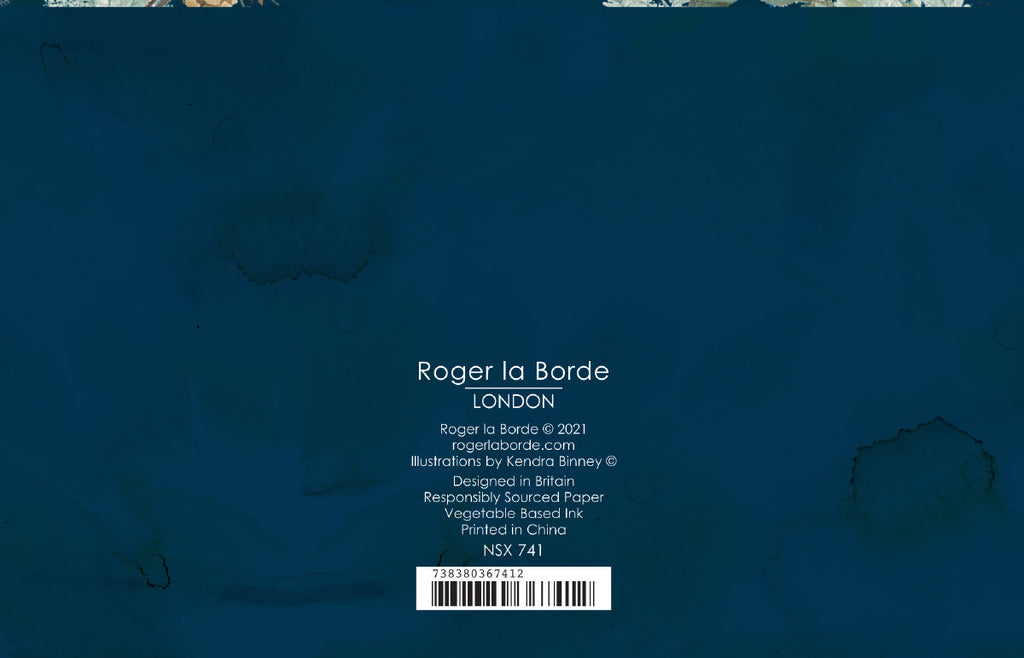 Roger la Borde Dreamland Notecard featuring artwork by Kendra Binney