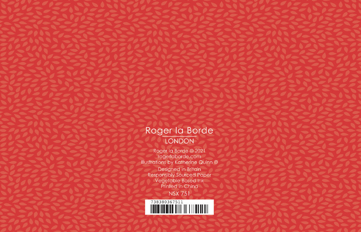 Roger la Borde Christmas Procession Notecard featuring artwork by Katherine Quinn