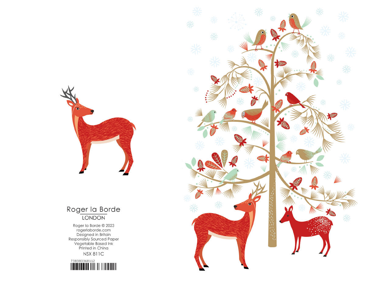Roger la Borde Christmas Charity Card Pack featuring artwork by Roger la Borde