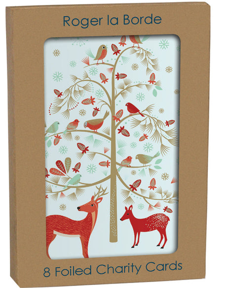 Roger la Borde Christmas Charity Card Pack featuring artwork by Roger la Borde