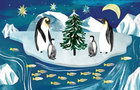 Roger la Borde Go with the Floe Gold Foil Card Pack featuring artwork by Katie Vernon