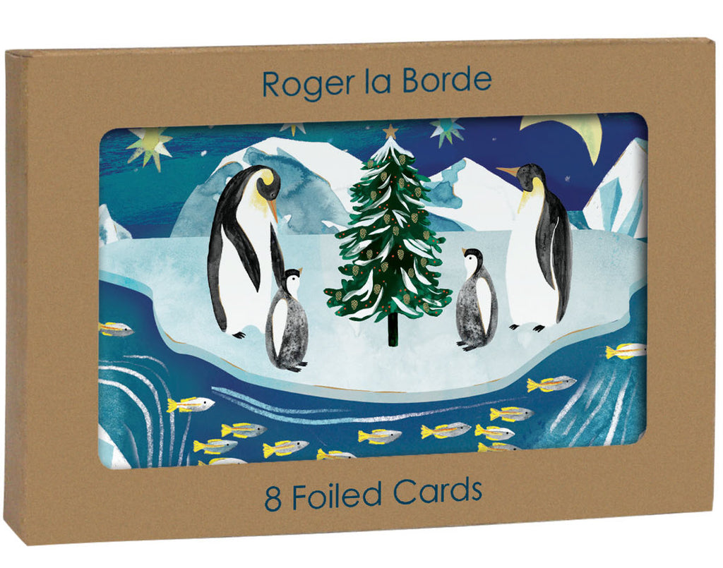 Roger la Borde Go with the Floe Gold Foil Card Pack featuring artwork by Katie Vernon