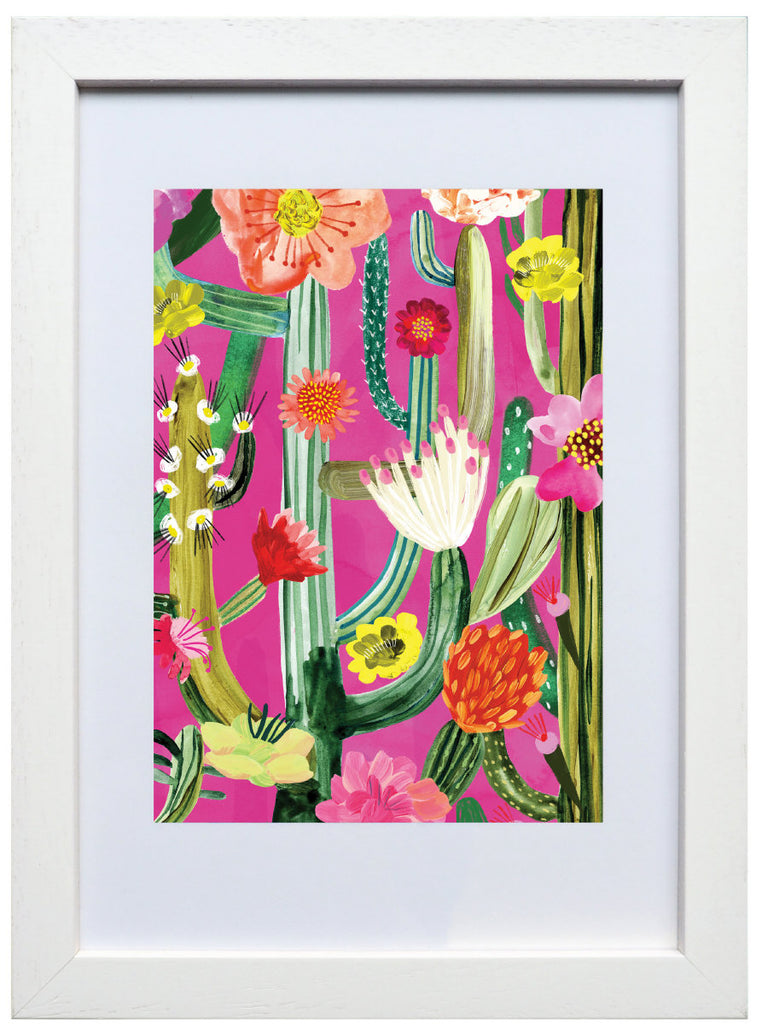 Roger la Borde Cactusland Print featuring artwork by Katie Vernon