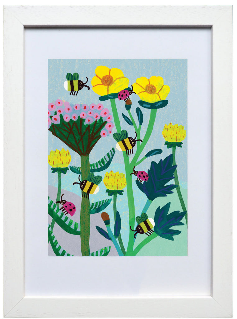 Roger la Borde Starflower Print featuring artwork by Monika Forsberg