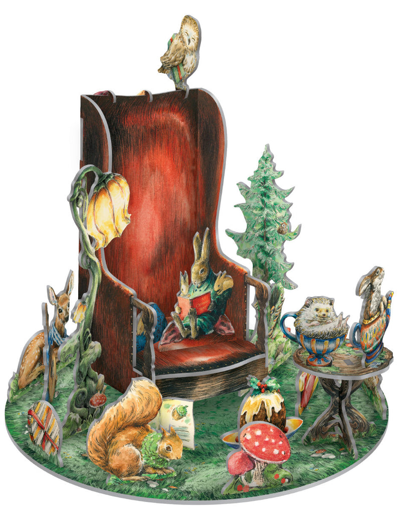 Roger la Borde Storytime Large Pop & Slot Advent Calendar featuring artwork by Elise Hurst