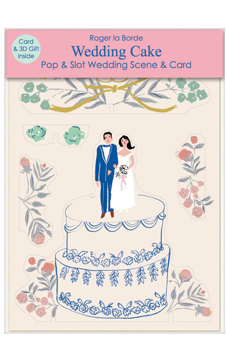 Roger la Borde Little House Pop & Slot Card featuring artwork by Emily Isabella