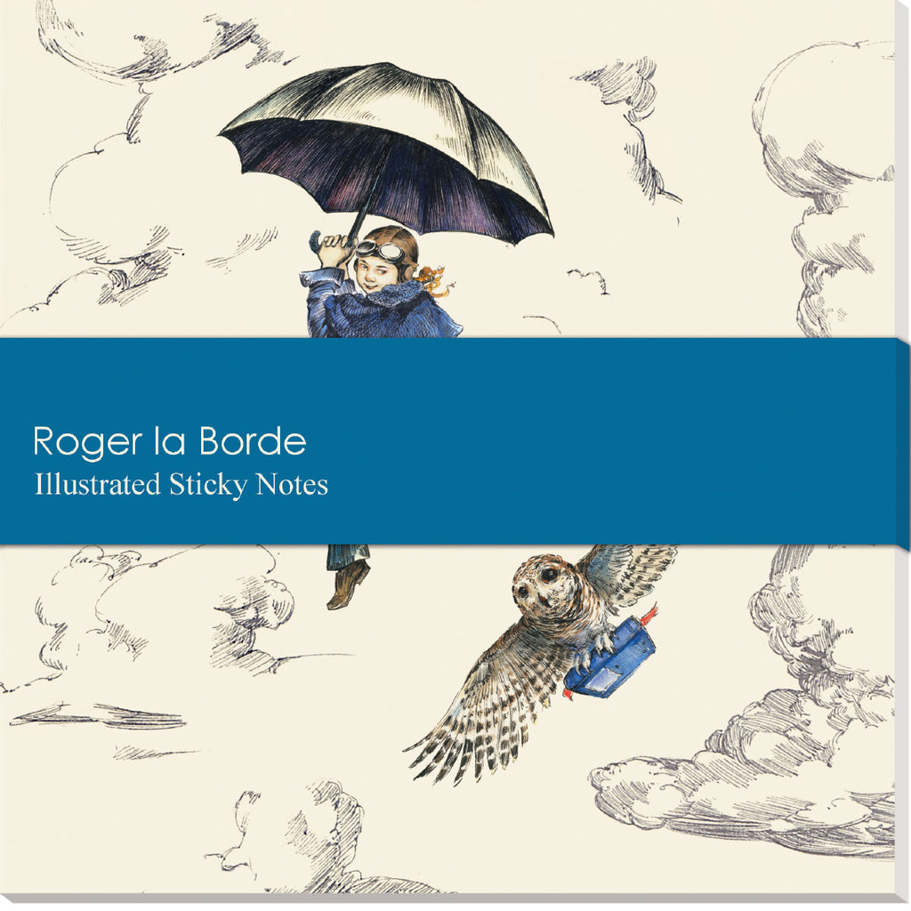 Roger la Borde Mondoodle Sticky Notepad featuring artwork by Elise Hurst