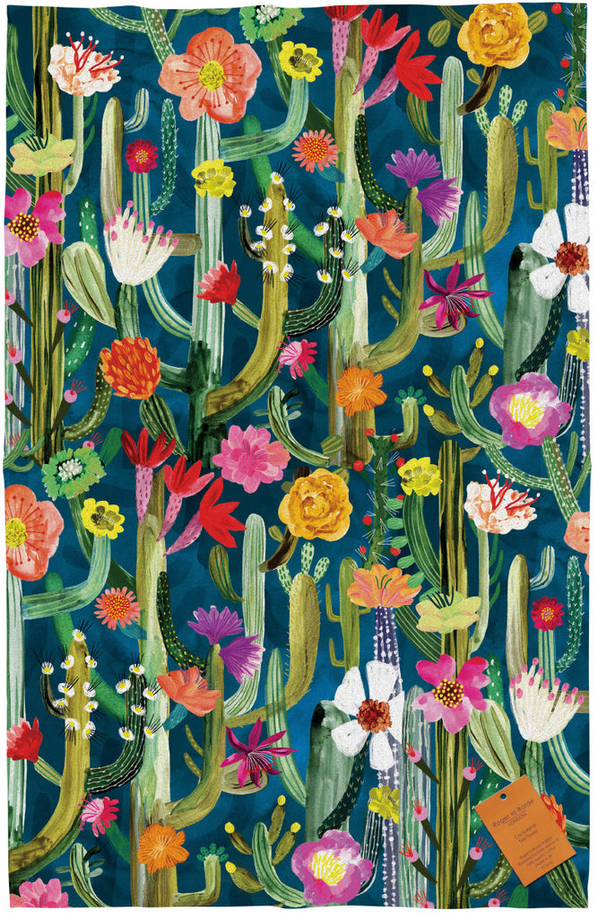 Roger la Borde Cactusland Tea Towel Set featuring artwork by Katie Vernon