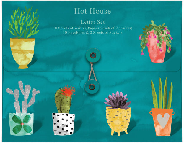 Roger la Borde Hot House Writing Paper Set featuring artwork by Katie Vernon