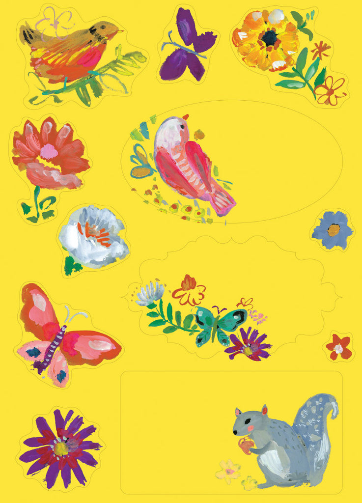 Roger la Borde Wild Batik Writing Paper Set featuring artwork by Jennifer Orkin Lewis