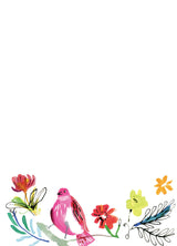 Roger la Borde Wild Batik Writing Paper Set featuring artwork by Jennifer Orkin Lewis