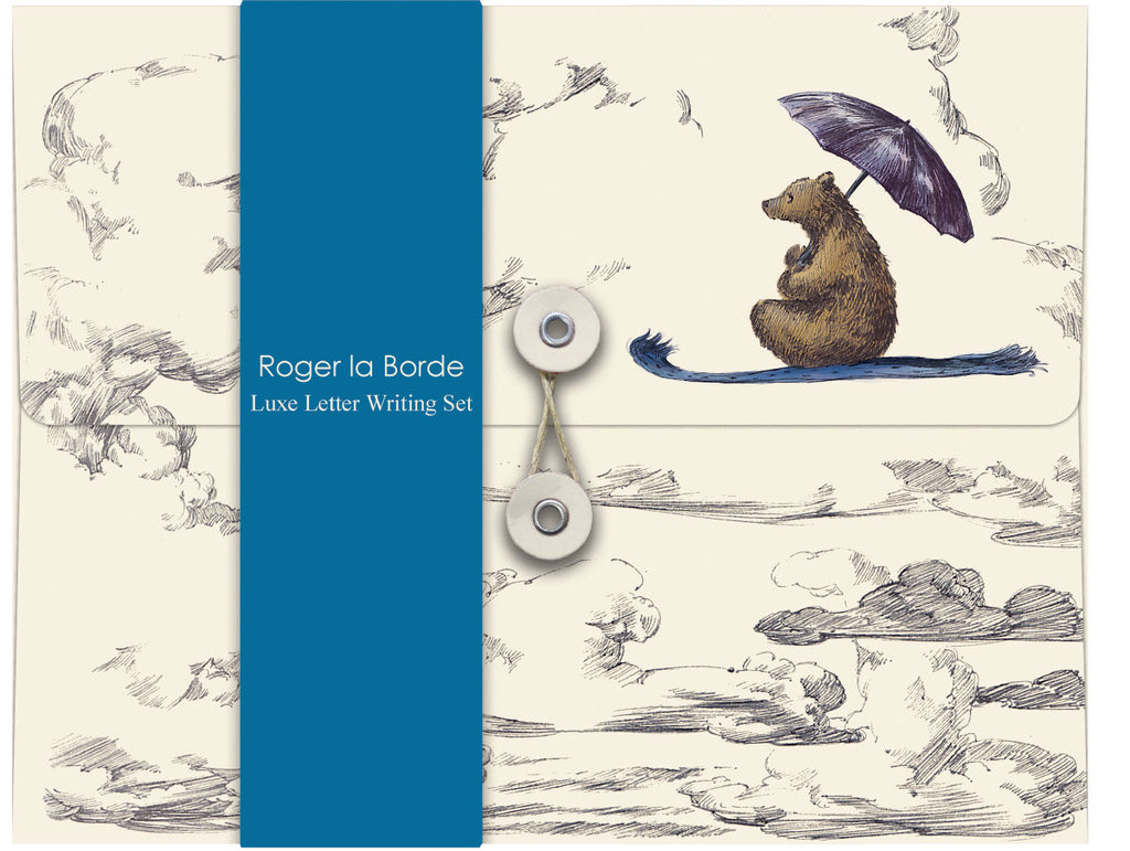 Roger la Borde Mondoodle Writing Paper Set featuring artwork by Elise Hurst