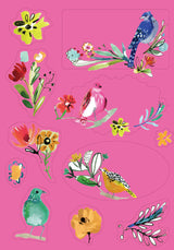 Roger la Borde Wild Batik Writing Paper Set featuring artwork by Jennifer Orkin Lewis