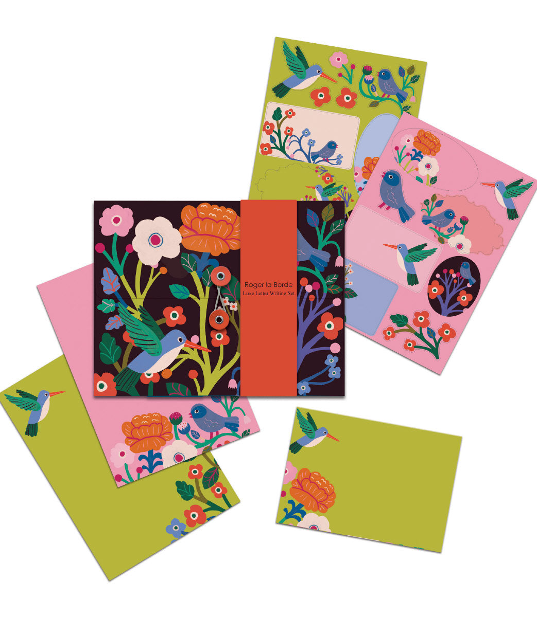 Roger la Borde Birdsong Writing Paper Set